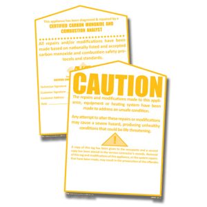 Caution Tags