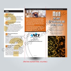 Mold and your HVAC System Brochure Front
