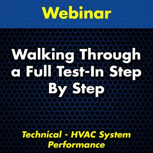 Walking Through a Full Test-In Step by Step Webinar